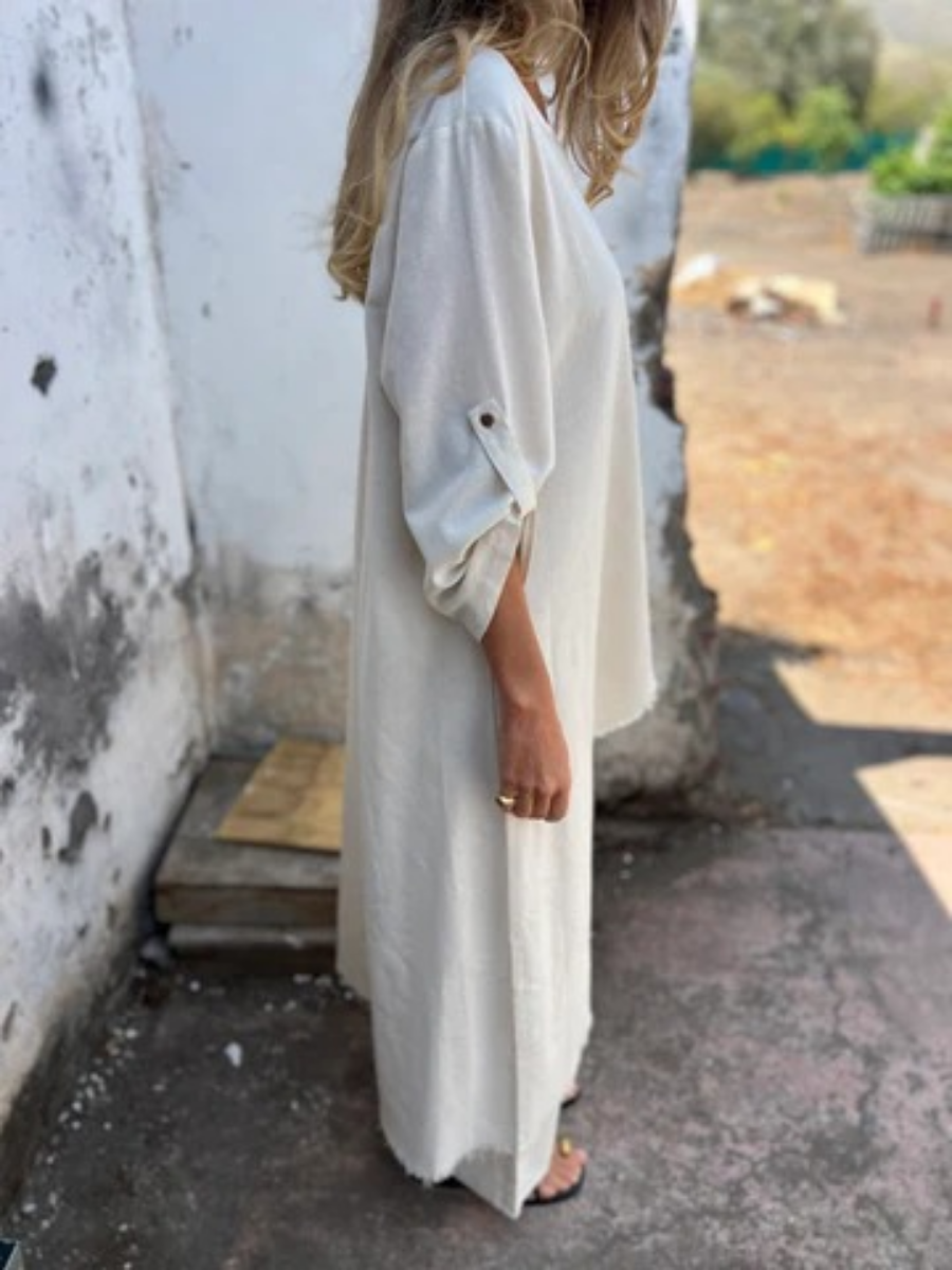 Symmetric Hem Tunic Set