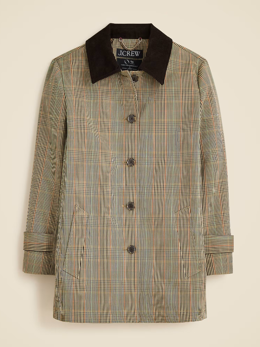 Barn Jacket In Plaid Double