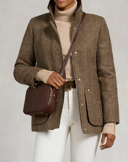 Chill Fishbone Tweed Jacket
