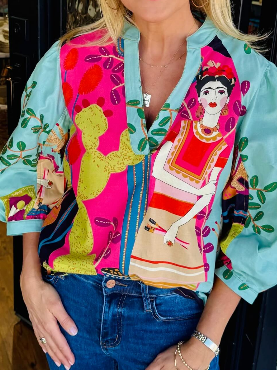 Fancy Floral Blouse