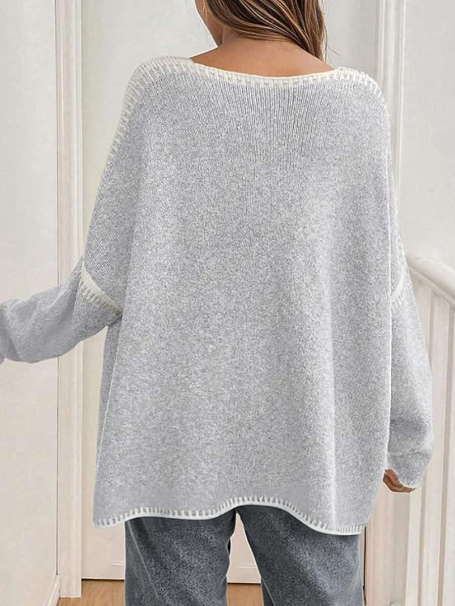 Long Lantern Sleeve Knit Open Front Lightweight Sweater