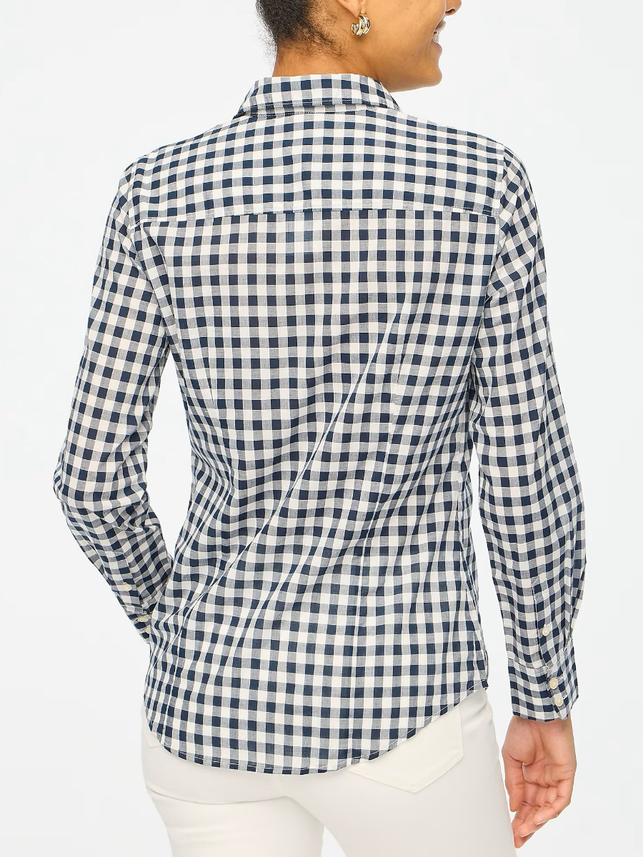 Gingham Lightweight Cotton Shirt