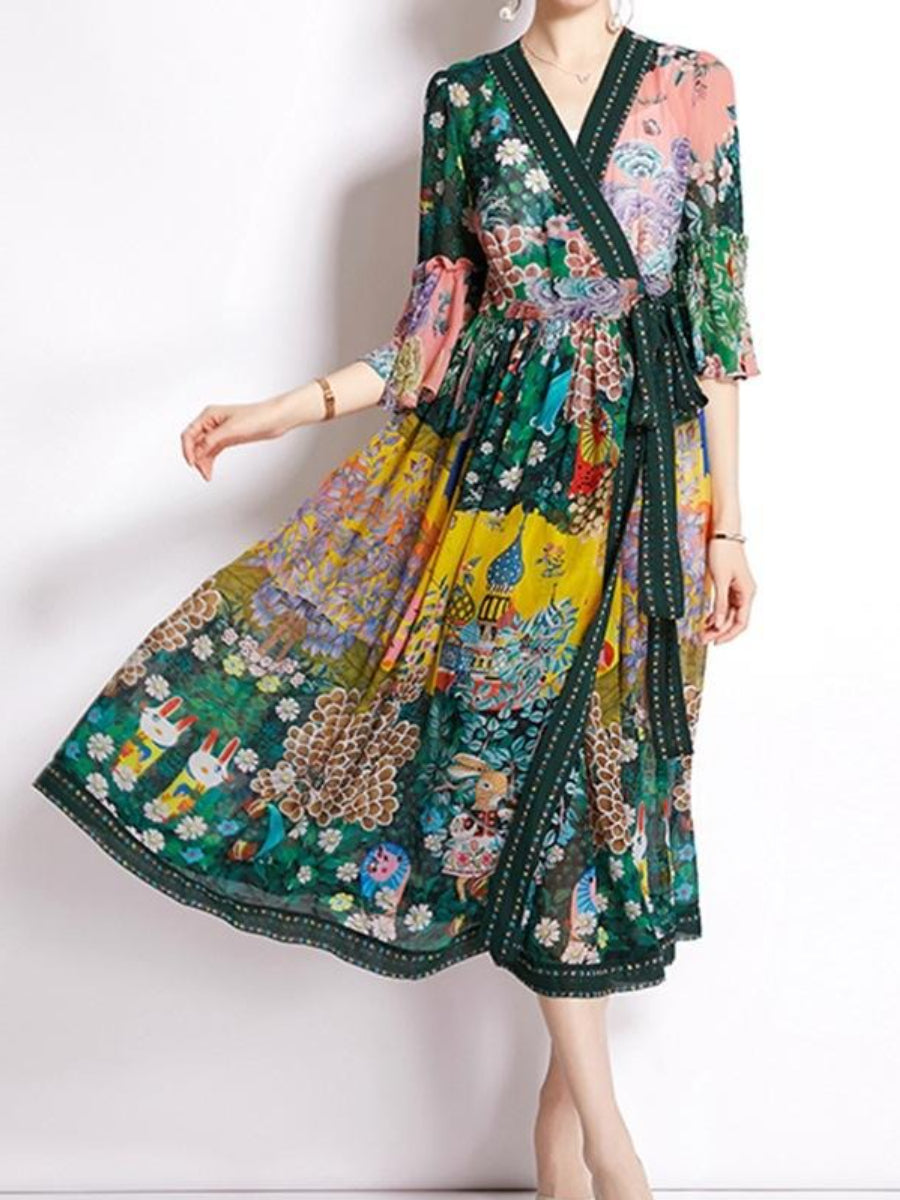 Vintage Linen Dress