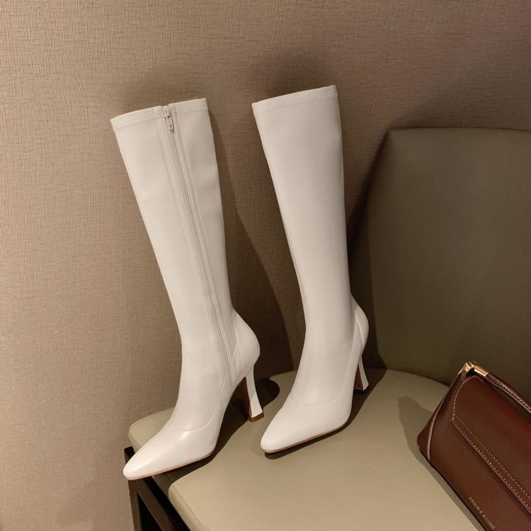 Women's Pointed Toe Knee High Boots