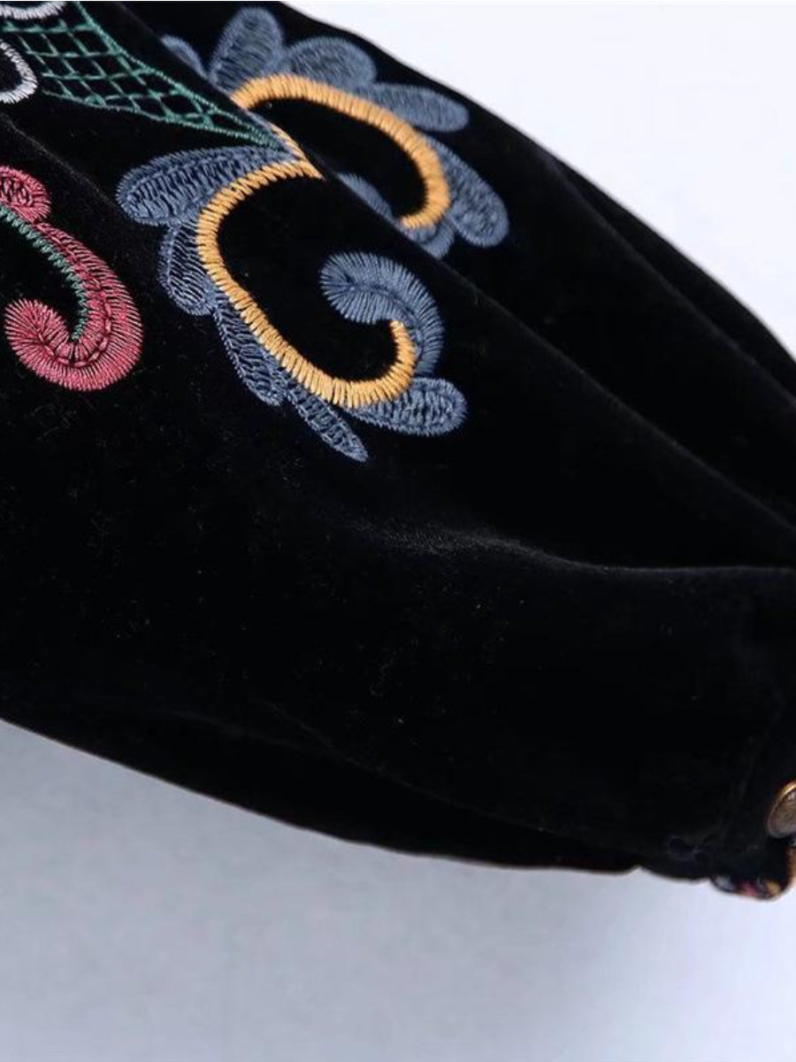 The Embroidered Velvet Coat