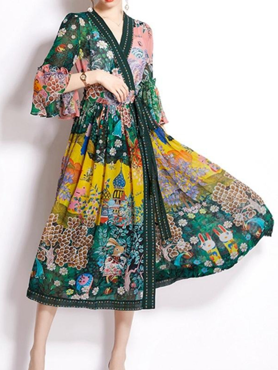 Vintage Linen Dress
