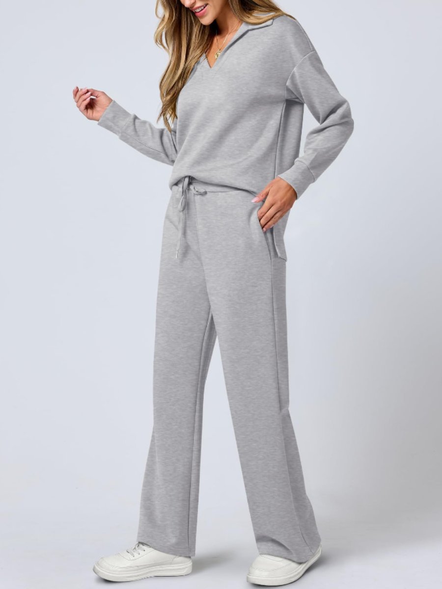 Casual Long Sleeve Sweatsuits Sets