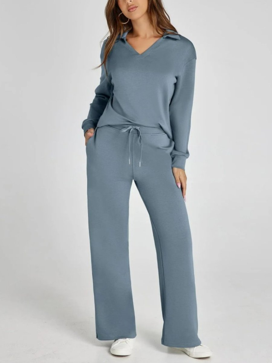 Casual Long Sleeve Sweatsuits Sets