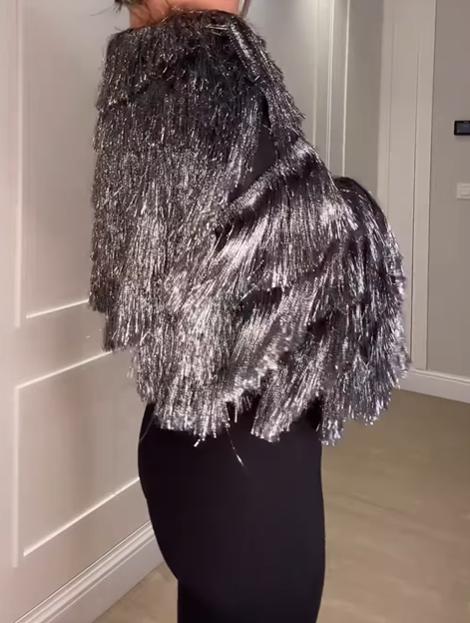 Dazzle Fringed Jacket