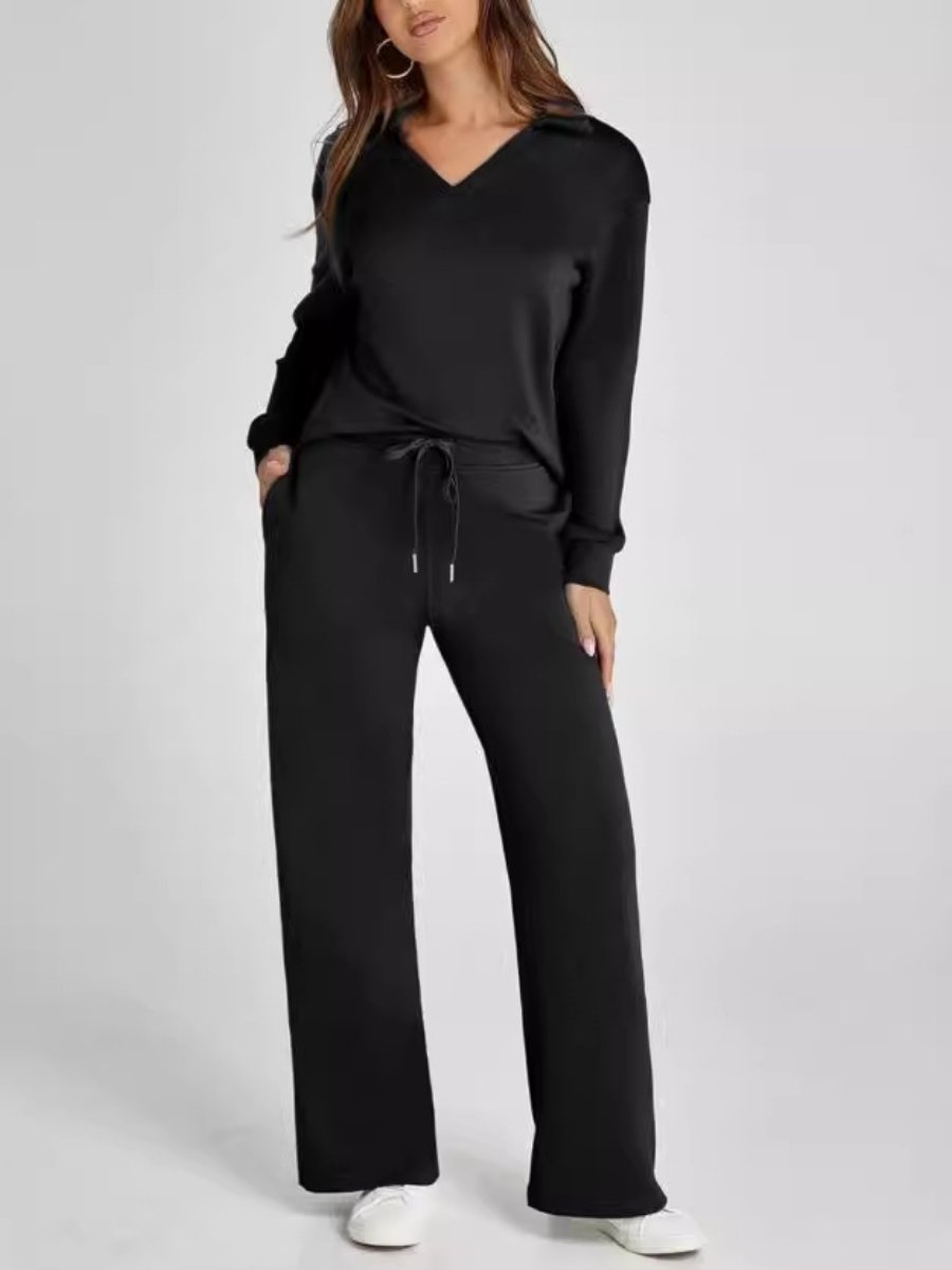 Casual Long Sleeve Sweatsuits Sets